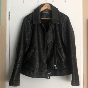 Bagatelle Faux leather moto jacket